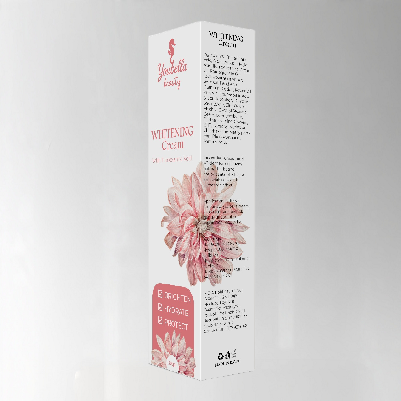 youbella-whitening-cream-skin-brightening.jpg Youbella Whitening Cream for skin brightening, even tone, and dark spot reduction كريم يوبيلا لتفتيح البشرة وتوحيد اللون وتقليل البقع الداكنة