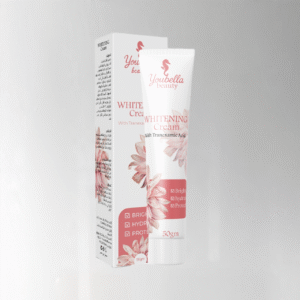 Youbella Whitening Cream for skin brightening, even tone, and dark spot reduction كريم يوبيلا لتفتيح البشرة وتوحيد اللون وتقليل البقع الداكنة