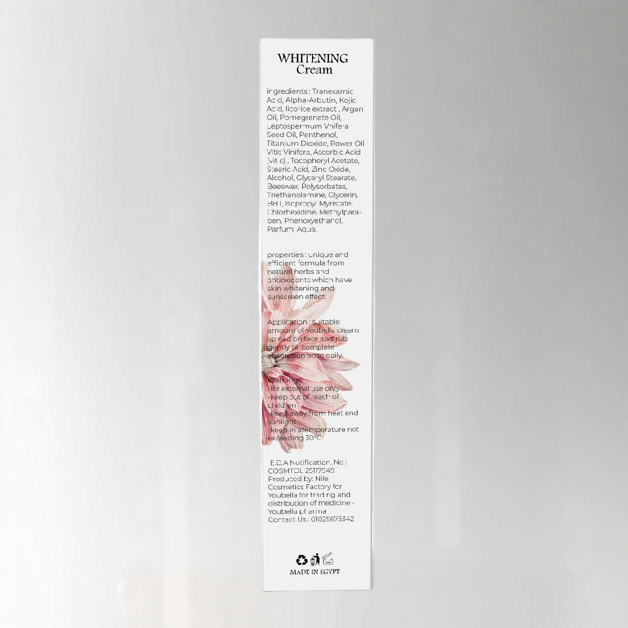 youbella-whitening-cream-skin-brightening.jpg Youbella Whitening Cream for skin brightening, even tone, and dark spot reduction كريم يوبيلا لتفتيح البشرة وتوحيد اللون وتقليل البقع الداكنة